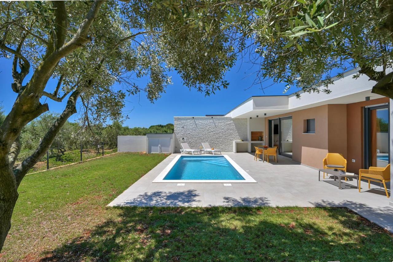 Ližnjan Villa Solis-Modern Villa For A Romantic Retreat, Heated Pool מראה חיצוני תמונה